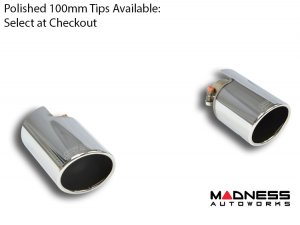 Alfa Romeo 4C Performance Exhaust System - Supersprint - Dual Side Exit Design - w/ Performance Muffler